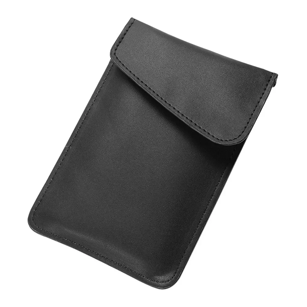 

Car Tools With RFID Signal Blocking Shield Wallet Sealed Cell Phone Interior Car Key Anti Radiation Portable Black Faraday Bag P