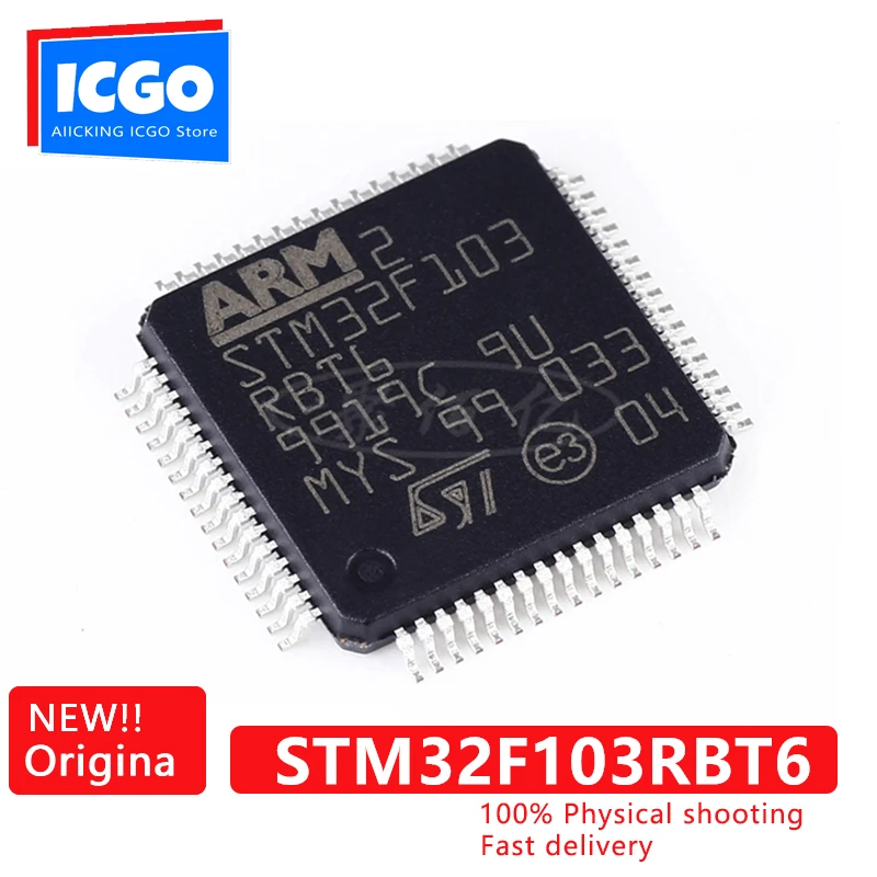 

(1piece)100% original STM32F103RBT6 LQFP64 MCU NEW