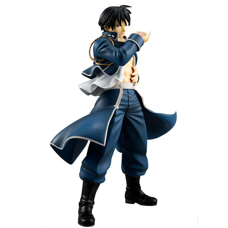 

SWANNAR New Original FuRyu Anime Figure Fullmetal Alchemist Roy Mustang Action Figure Collectible Model Toys For Boys