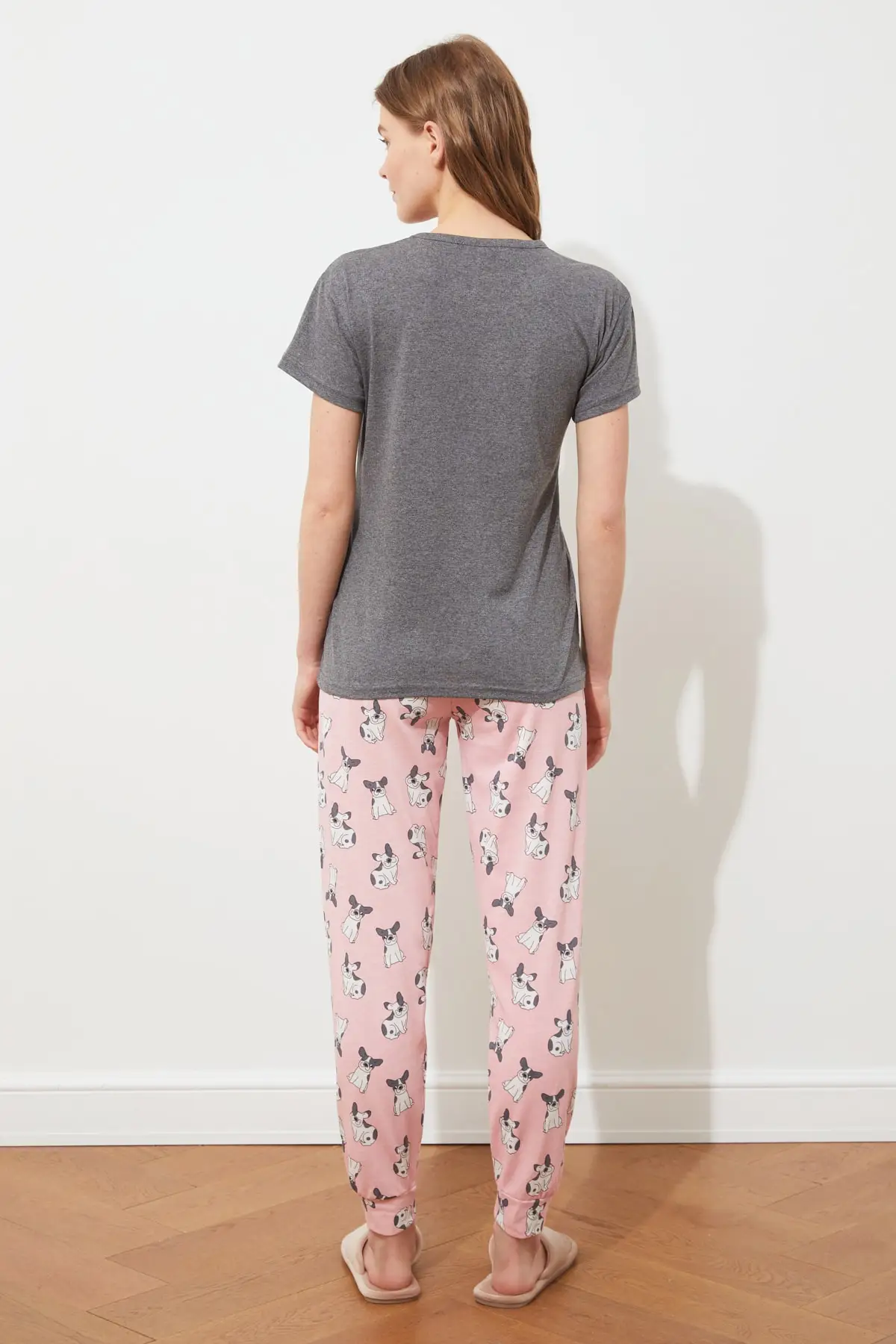 

Trendyol Printed Knitted Pajamas Set THMSS21PT0822