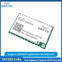 sx1262 lora module e22 900m30s 868mhz wireless module 30dbm 12km range ipex antenna spi interface low power consumption ebyte
