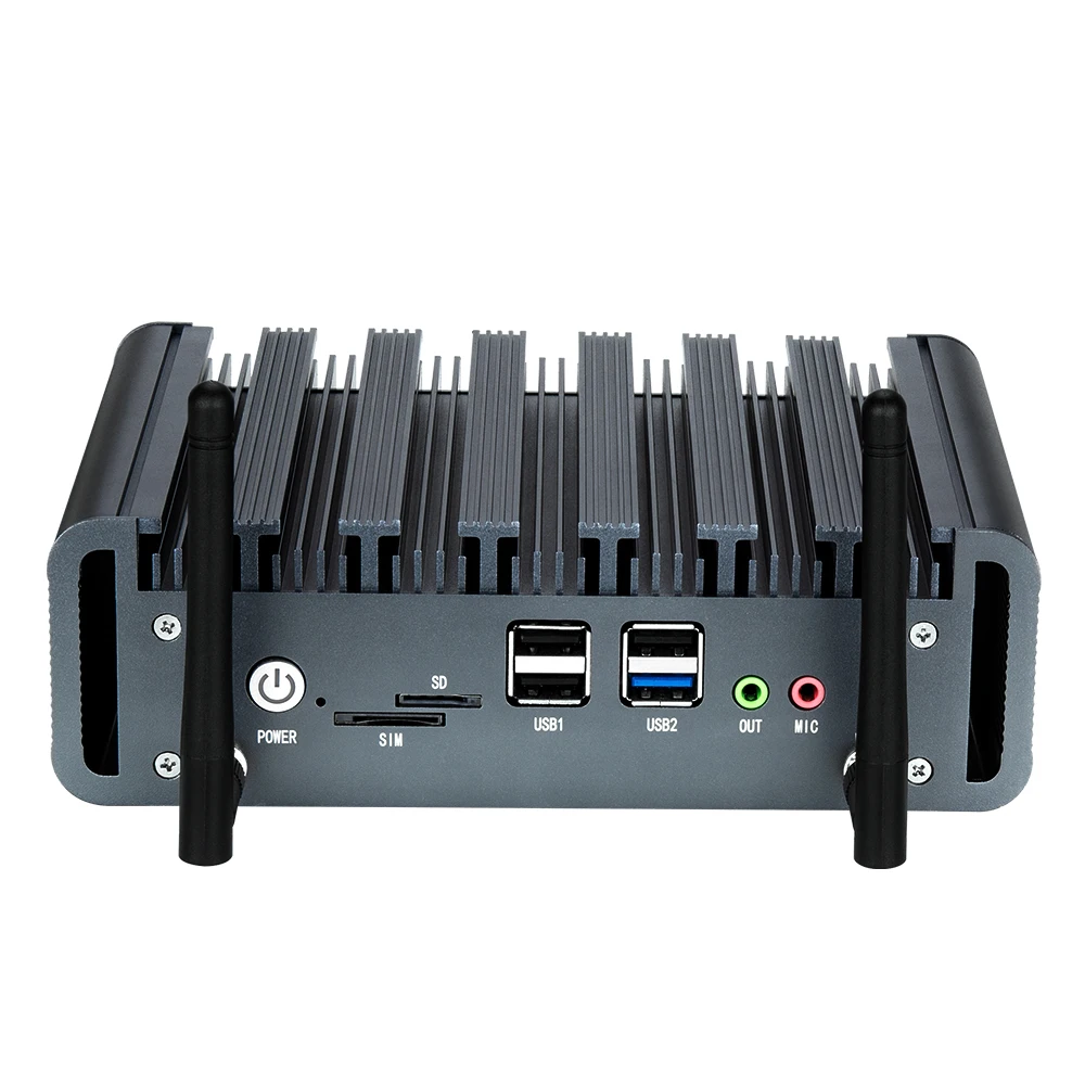 SZMZ Mini PC материнская плата для настольного компьютера четырехъядерный процессор