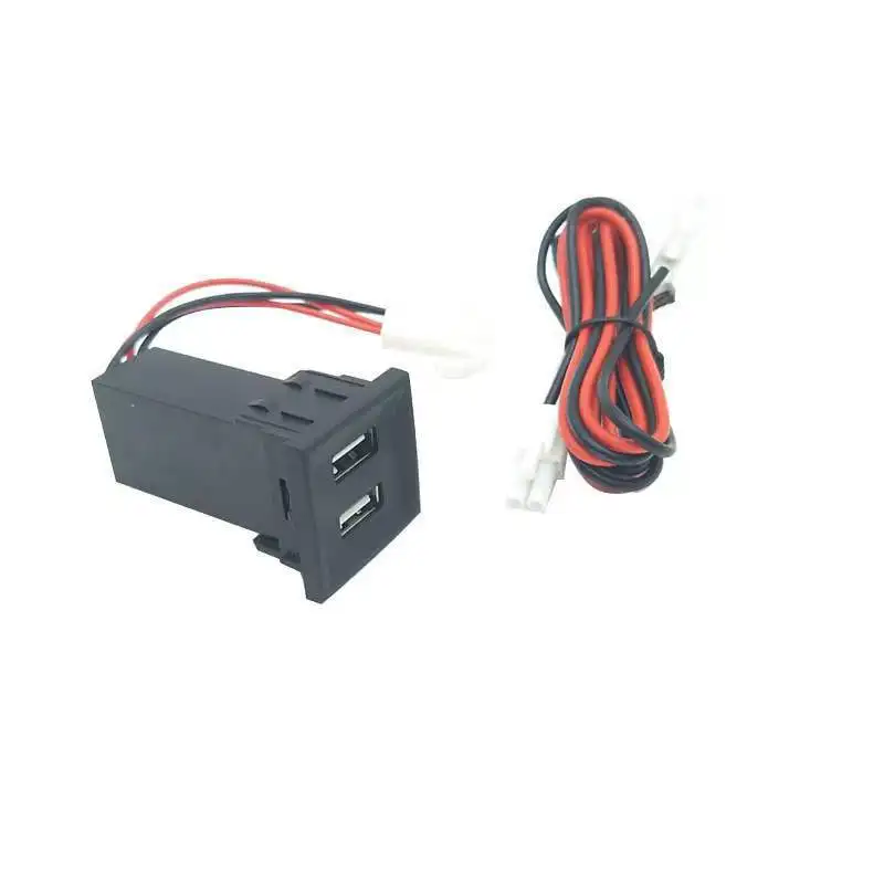 

Auto Charger For Volkswagen Transporter T5 2003-2009 Dual USB Charging 2 Port Phone Smartphone Charging 2.1A 24V Car Accessories