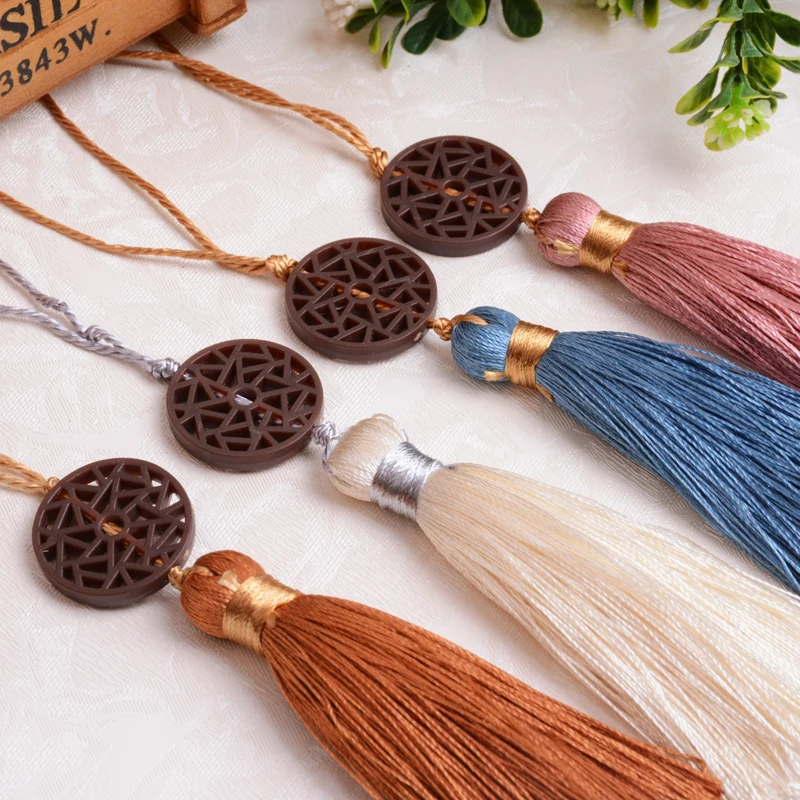 

Hanging Rope Tassels Sewing Bang FringeTrim Key Tassel for DIY Embellish Curtain Accessories Home Decor Gift 10pc/lot