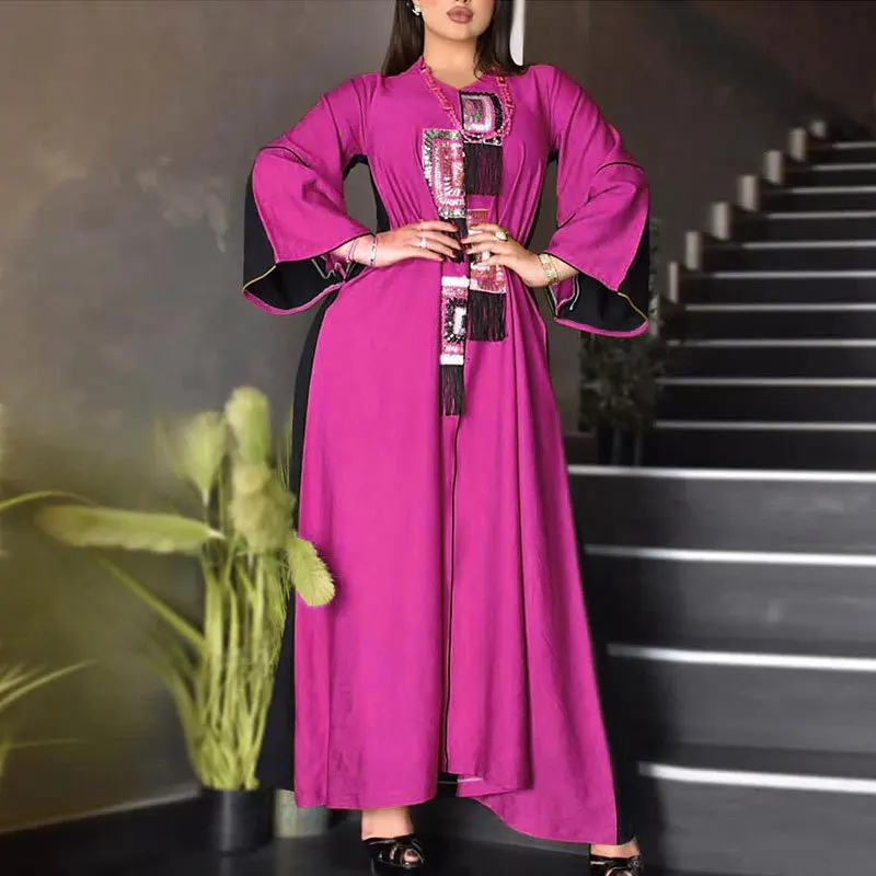 Abaya Dubai Muslim Turkey Maxi Long Dress Kaftan Turkish Dresses Abayas For Women Robe Longue Femme Caftan Marocain De Soiree
