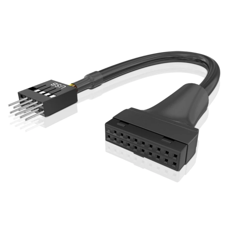CS1W 1 упаковка USB 19/20-контактный к 2.0 9-контактный материнские платы Мужской Женский