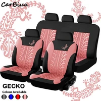 24pcs car seat covers set universal fit most cars covers with tire track detail styling car seat protector four seasons