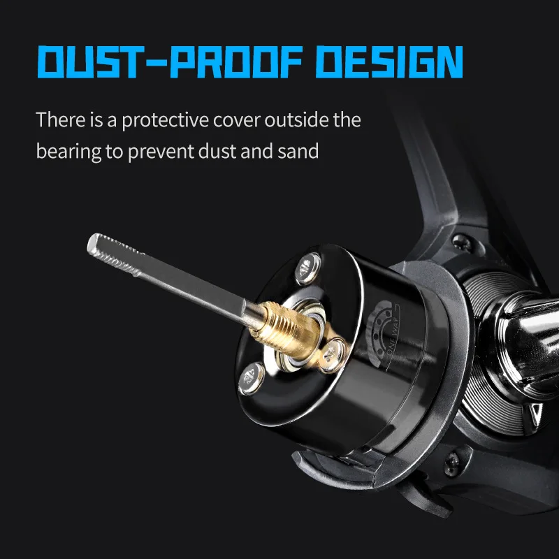2022 Newest Spinning Fishing Reel 2000 - 7000 Ultralight Max Drag 15kg 5.2:1 Surfcasting Spinning Reel Saltwater Jigging Reels