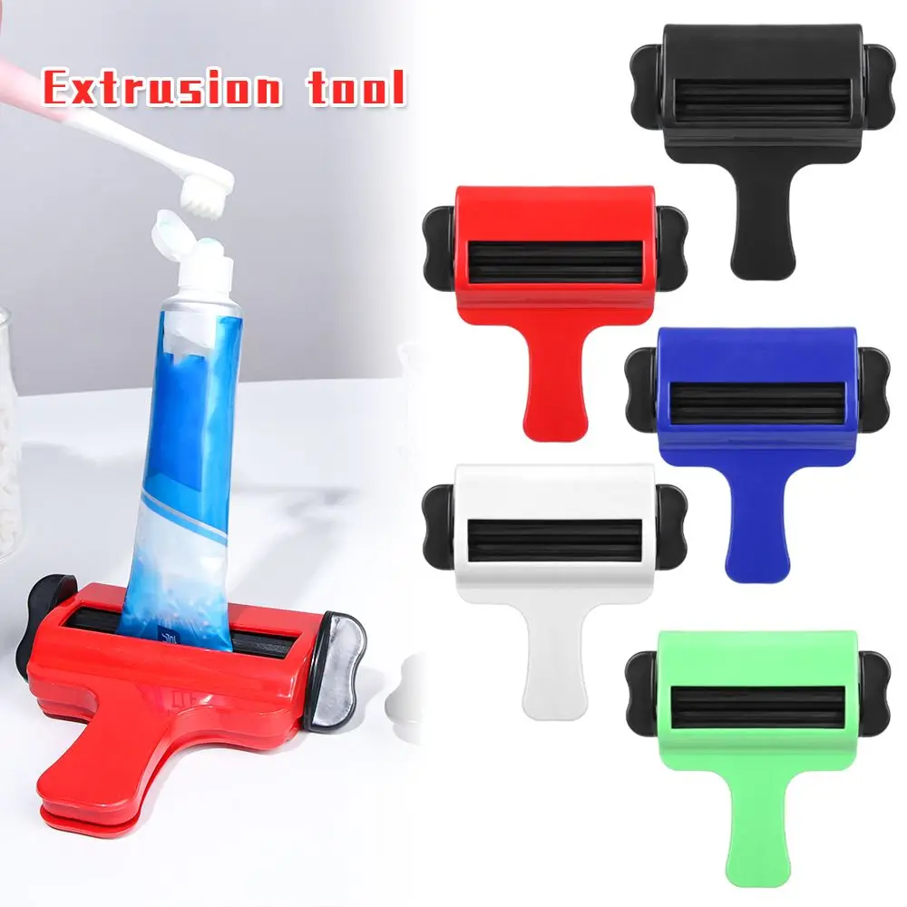 

Plastic Bathroom Supply Reusable Home Accessories Salon Tools Hair Dye Squeezer Toothpaste Squeezer Rolling Tube