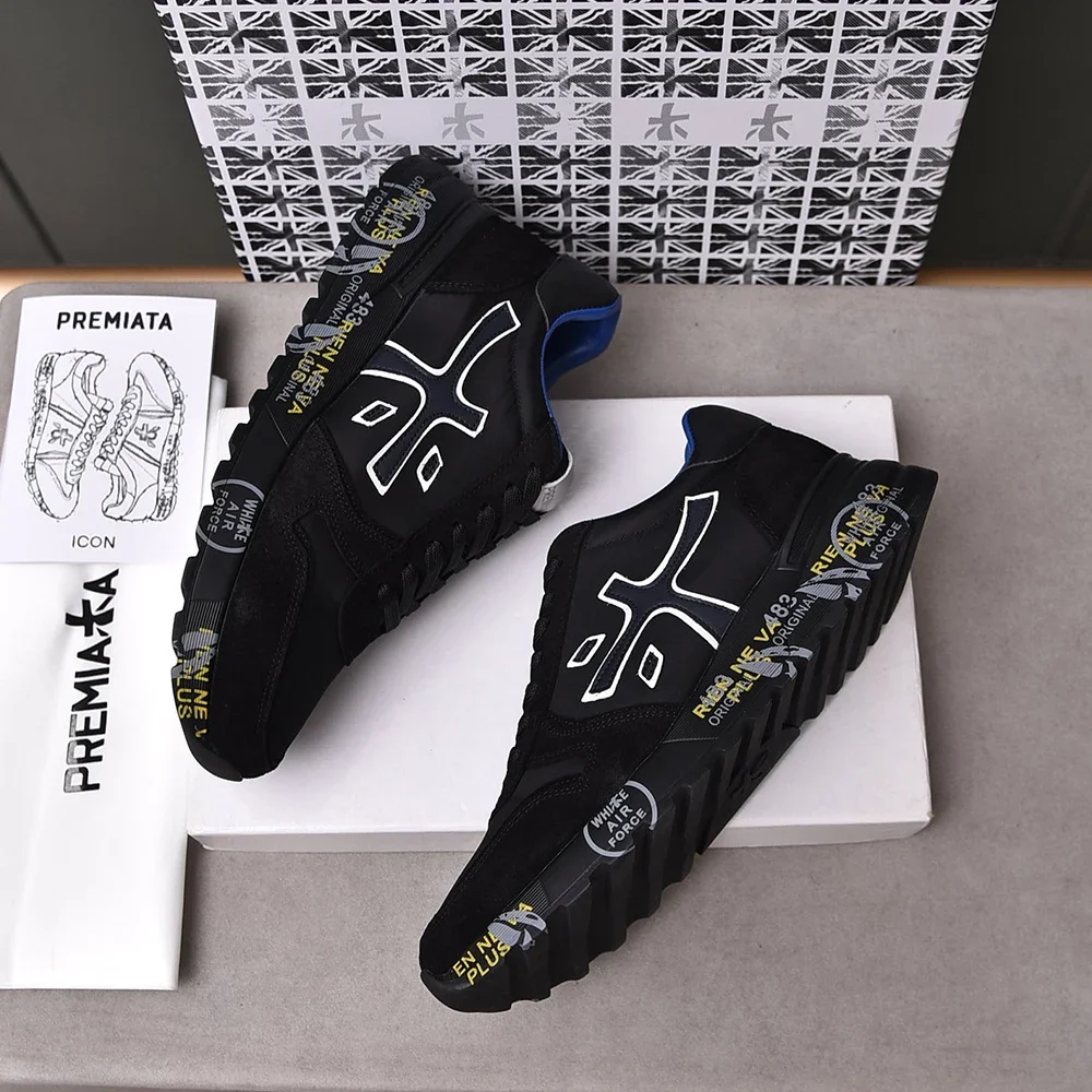 PREMIATA Мужская модная простая универсальная повседневная спортивная обувь в стиле