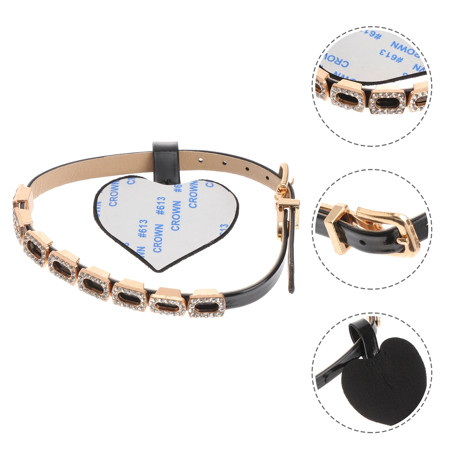 

High Heels Laces Women Straps Shoes Ankle Anti-loose Metal Lady Shoelace Miss Closed Toe