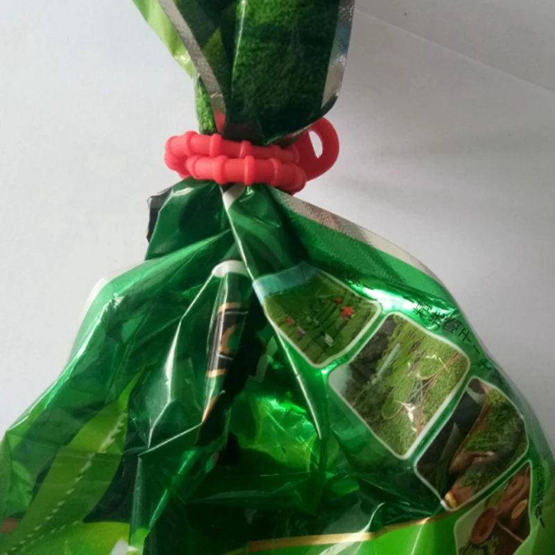 Пищевой пакет распродажа бытовая практичная цветная силиконовая кабельная