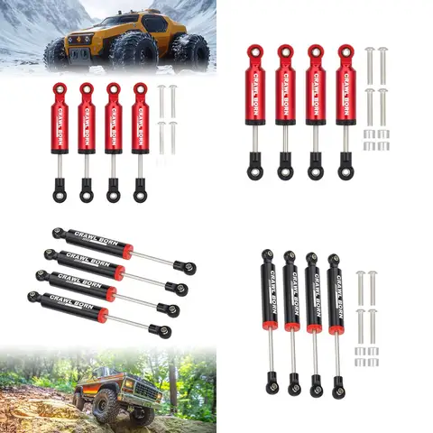 Perfeclan металлические гидравлические амортизаторы 70 мм для радиоуправляемых автомобилей 1:10