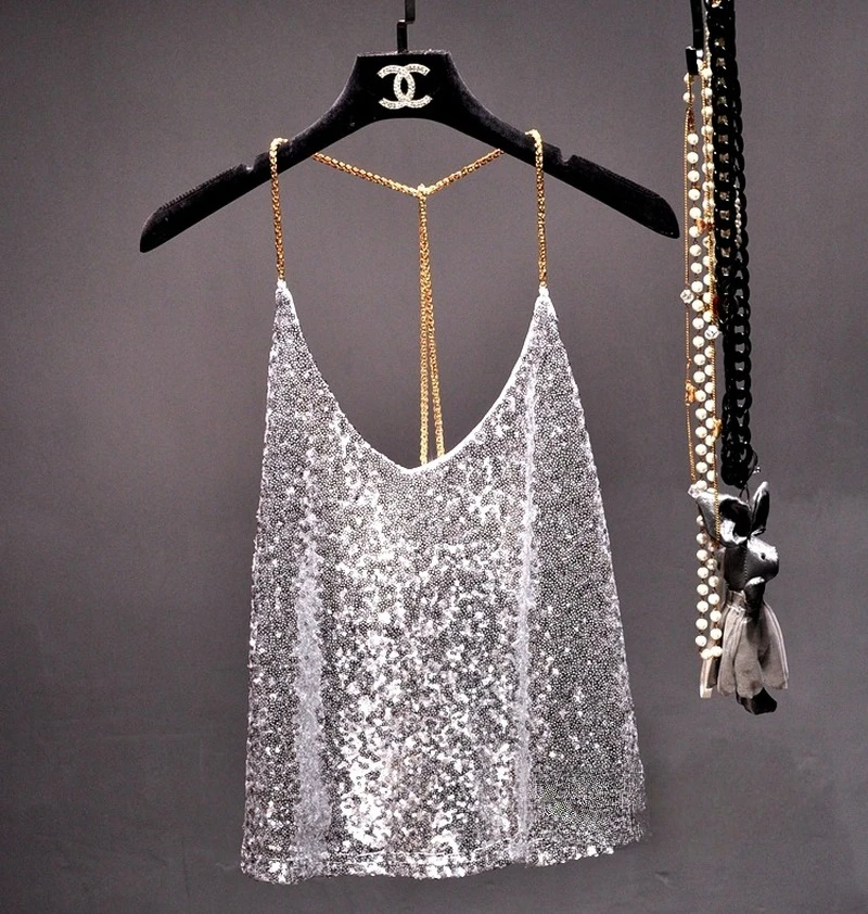 Жилет с поясом и блестками женская модная одежда топы 2024 сексуальные свободные