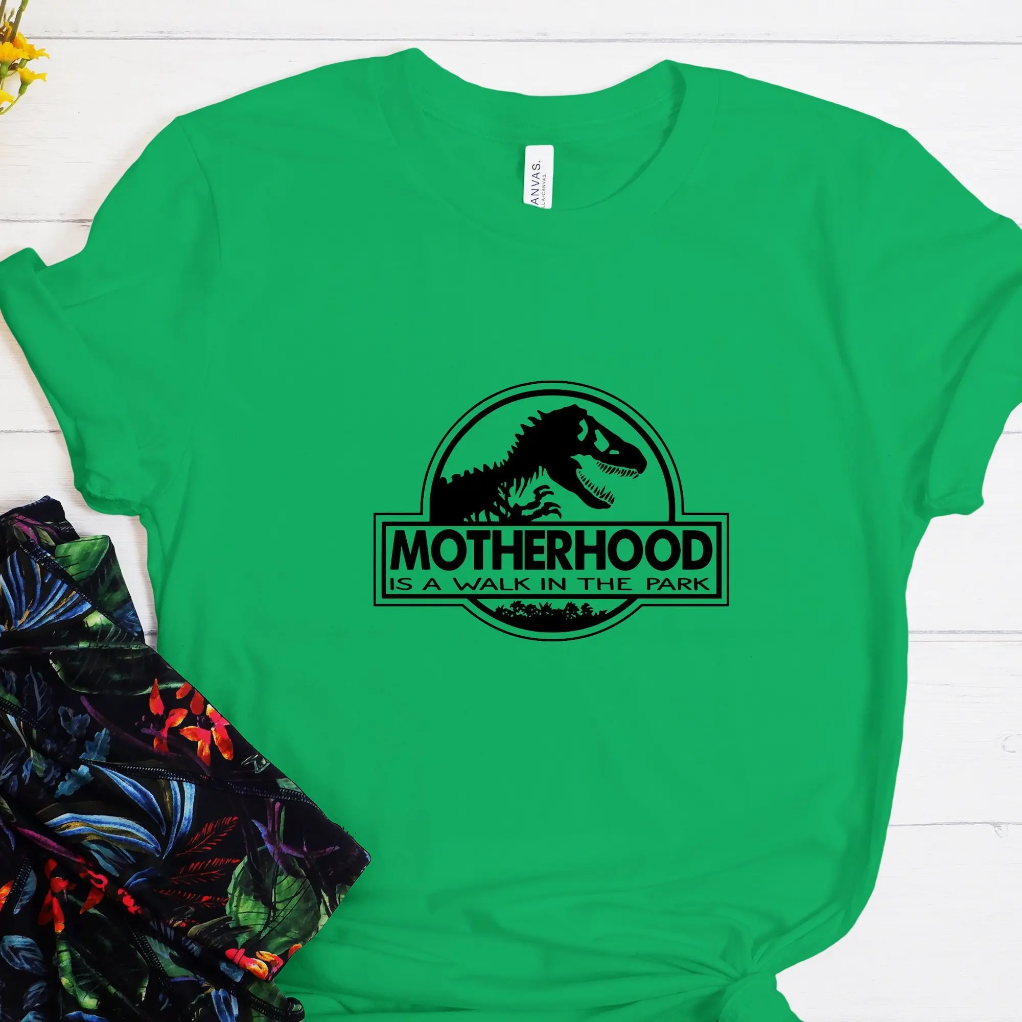 Футболка для матери-это прогулка в парке унисекс топ матери подарок семейная