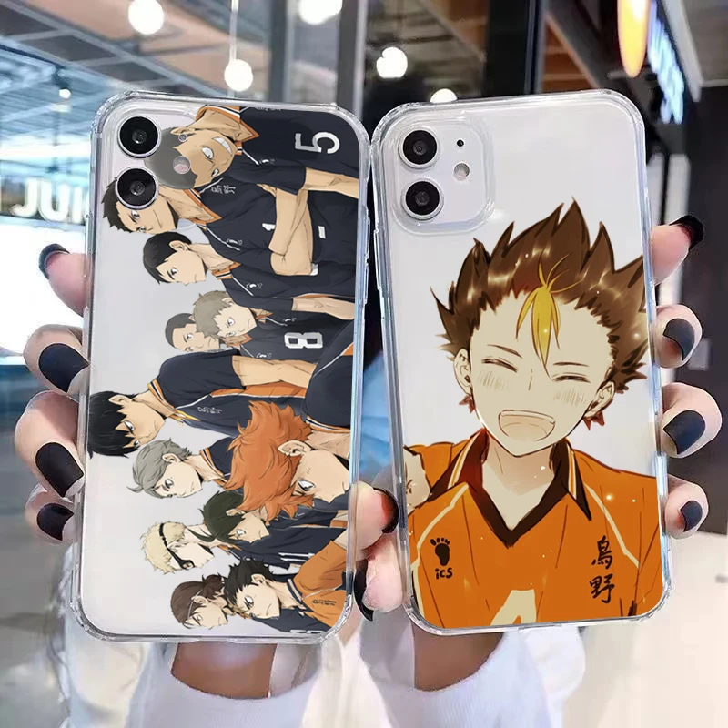 

Haikyuu Volleyball Phone Cases For iPhone 12 11 Pro MAX 6S 7 8 Plus XS MAX 12 13 Mini X XR SE 2020 Cover Trend