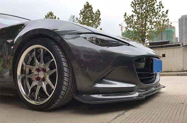 Передний сплиттер для MX5 ND5RC Miata Roadster RB Style губа переднего бампера