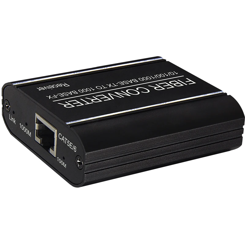1 Pair Gigabite Fiber Converter 10/100/1000Mbps Optical Signal 20KM BASE TX to FX Ethernet RJ45 SC Port for Router IP Extender images - 6
