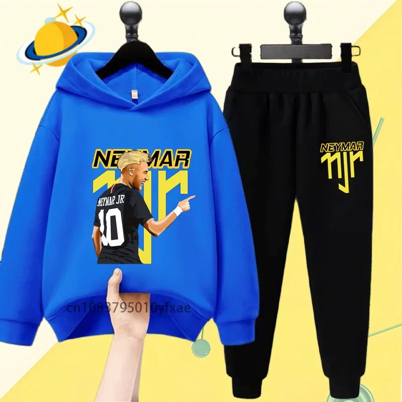 Детский Комплект Свитшотов С Капюшоном Nerma Мультяшным Принтом И Длинными