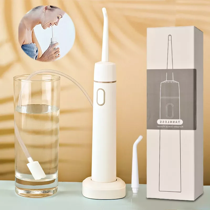 

Irrigator Dental Water Flosser Oral Teeth Cleaning Device Dental Water Thread Jet Cleaner With Travel Bag Portable USB Charging