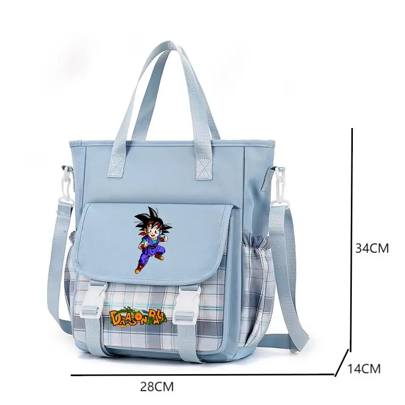 Сумка-мессенджер с аниме Драконий жемчуг для студентов-подростков Женский