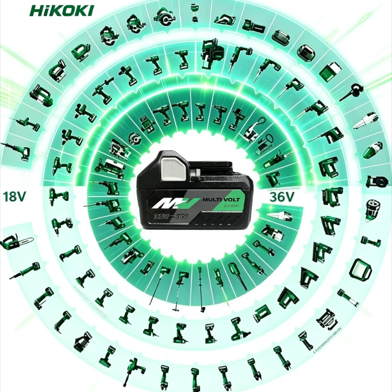Оригинальный аккумулятор Hitachi HiKOKI 18В36В 8.0Ач 5.0Ач BSL3640MVT BSL36B18 BSL1860 BSL1840 EBM1830 для ударной дрели-шуруповерта и шлифовальной машины. (art.: 3920dccdbb294) - 3920dccdbb294