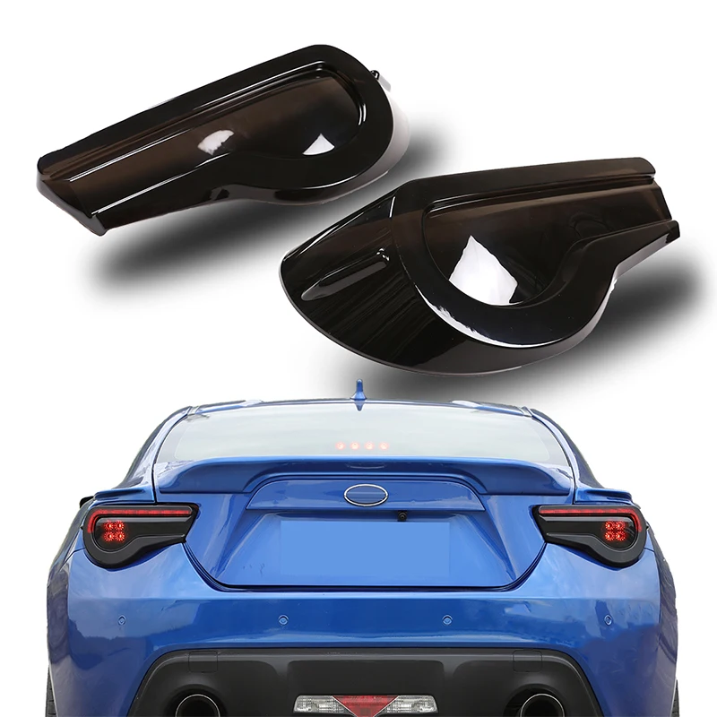 

Abs Car Rear Light Hoods Decoration Cover Trim Tail Lamp Guards Sticker For Toyota 86 Subaru Brz 2016 -2020 Car Styling Accessor