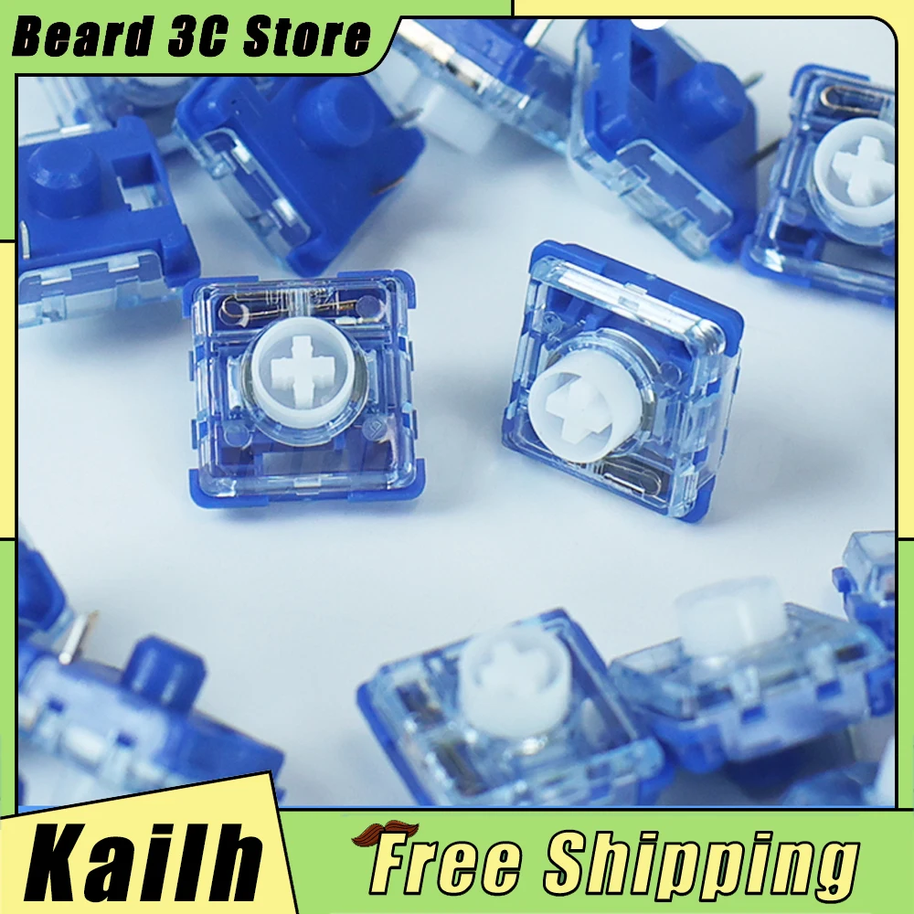 Kailh Deep Sea Silent Low Profile Keyboard Switch Mechanical for Island Whale Landing MINI 1353Hitbox