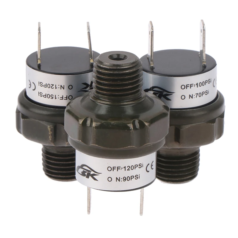 1 шт. сверхмощный 1/4 NPT воздушный компрессор регулирующий клапан 70-100PSI 90-120PSI 120-150PSI