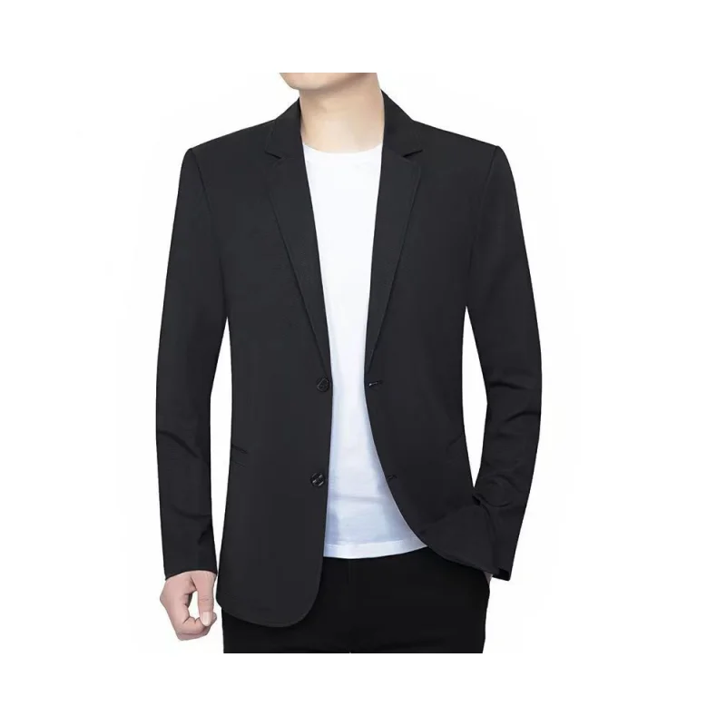 

M-casual suit outer set male loose and handsome suit high-end sense top business formal dress