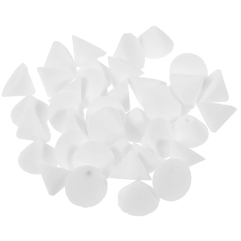 

100 Pcs Clay Kiln Support Nail Pottery Tools DIY Ceramic Firing White Stilts