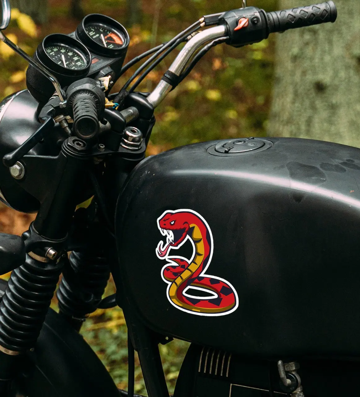 

BK Gift Snake Design Motor Sticker-1