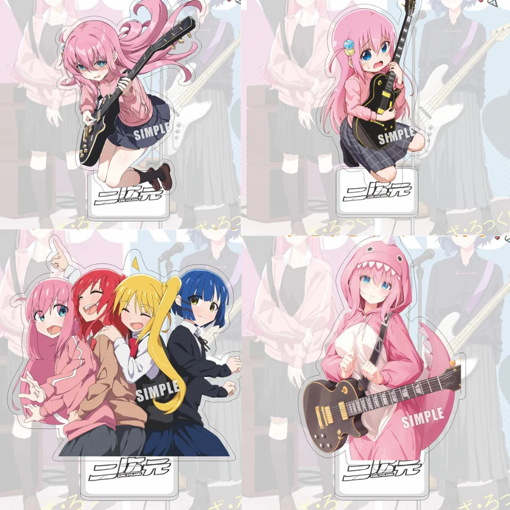 

Аниме BOCCHI THE ROCK! Акриловая подставка, фигурка готовая хитри иджичи ниджика, настольная подставка, модель, музыкальные украшения, игрушки в подарок