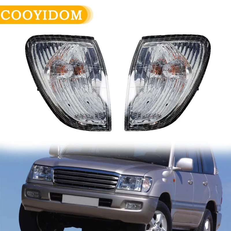 Для TOYOTA LAND CRUISER FJ100 LC100 1998 1999-2002 Автомобильный передний указатель поворота угловой
