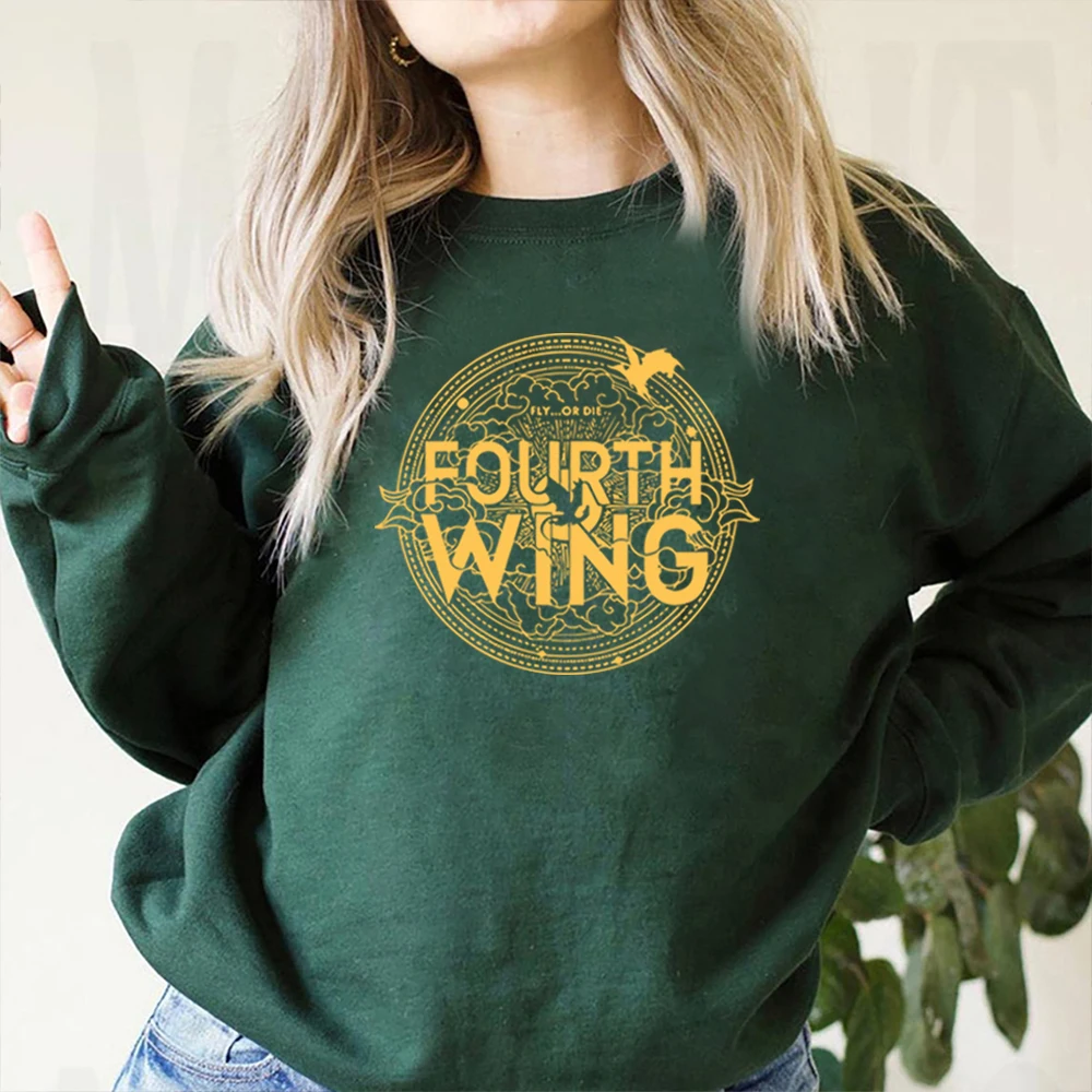 

I Am The Sky Vintage Basgiath War College Sweatshirt Dragon Rider Violet Sorrengail Hoodie Fourth Wing Sweater Bookish Tops Gift