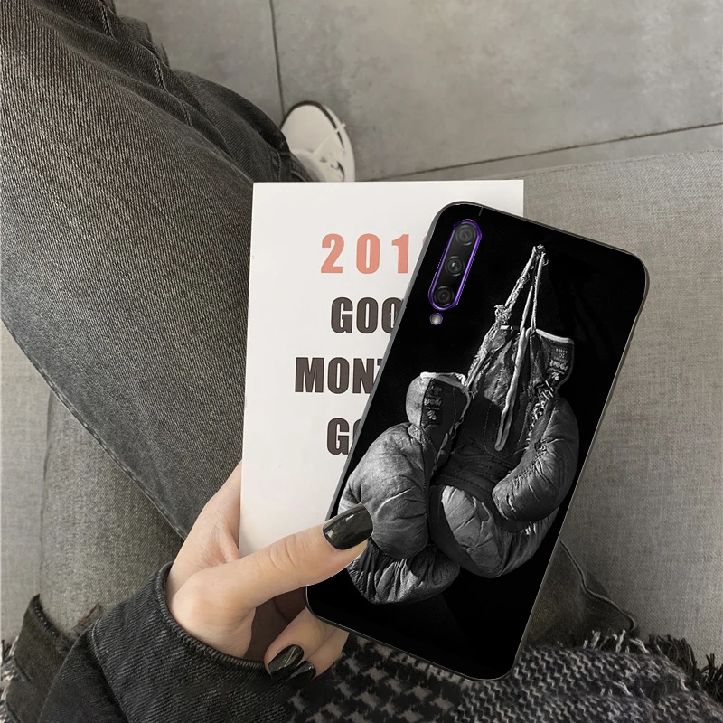 Мультяшные Боксерские перчатки для девочек спортивный чехол телефона Huawei P50 Pro P30