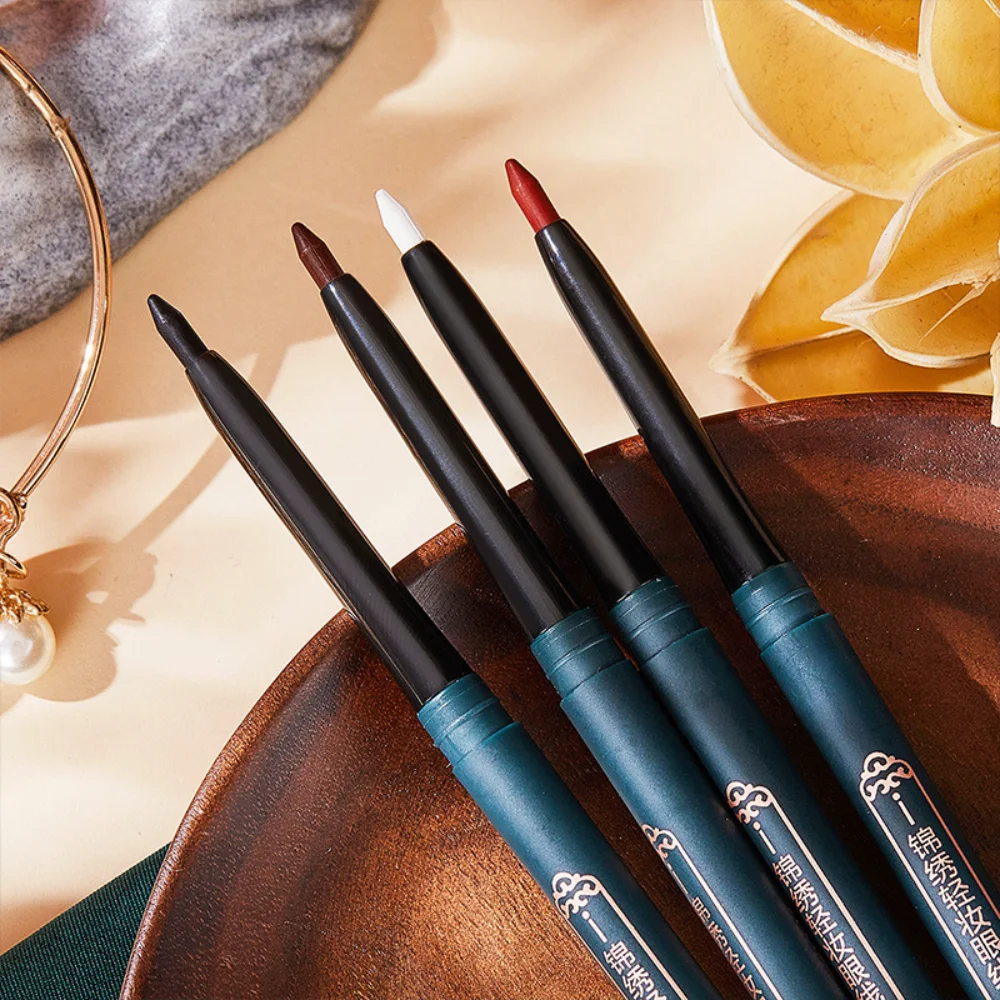 

4 Color Chinese Style Glue Eyeliner Retro Waterproof Sweat Resistant Lasting No Smudging And Easy Color Eye Glue Pen Eye Makeup