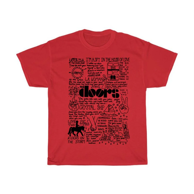 

The Doors T-shirt Simple and fashionable printed unisex T-shirt