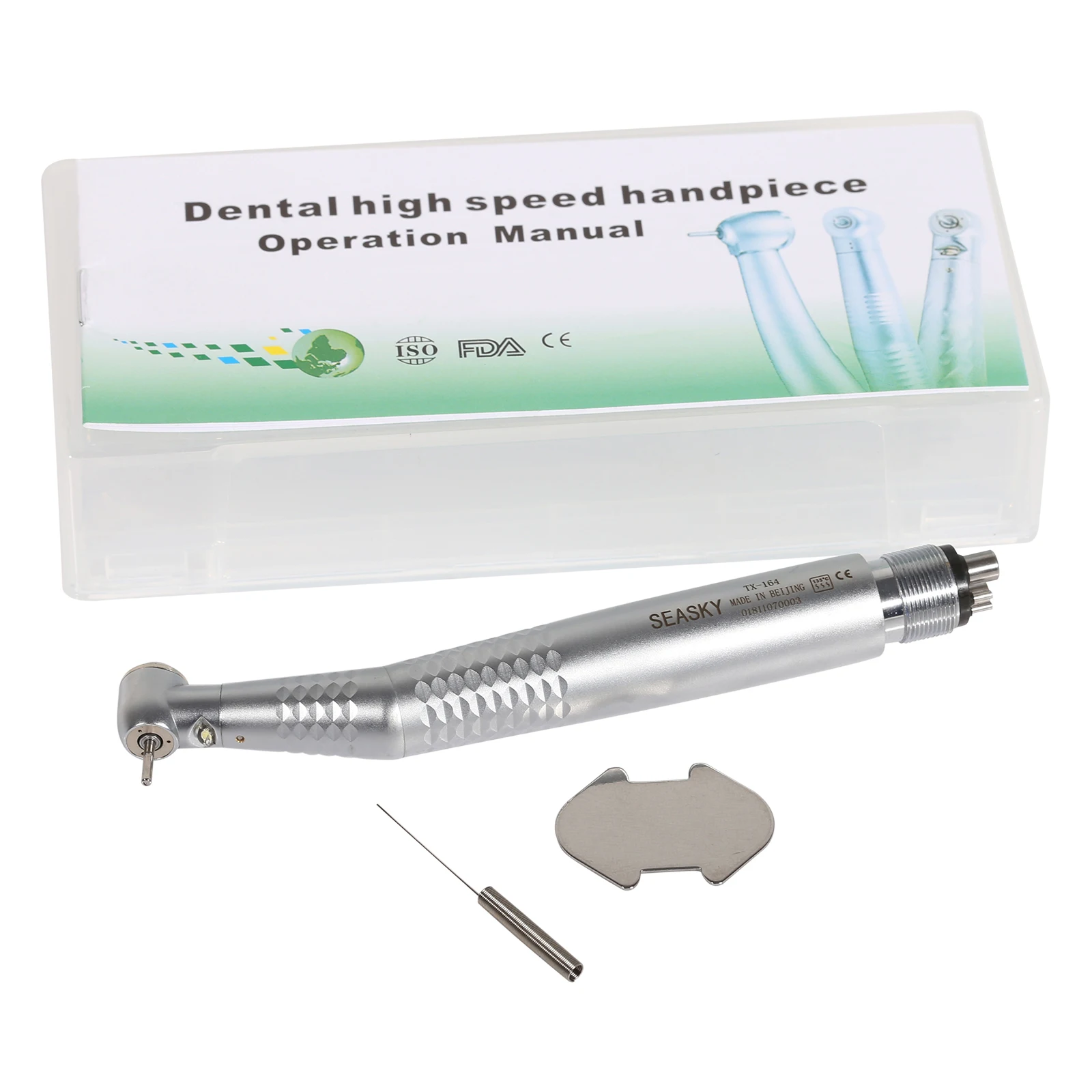 Стоматологический высокоскоростной светодиодный наконечник с 4 отверстиями