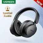 Гибридные шумоподавляющие наушники UGREEN HiTune Max3, 35 дБ, ANC, беспроводные накладные Bluetooth-наушники, 3D пространственное аудио