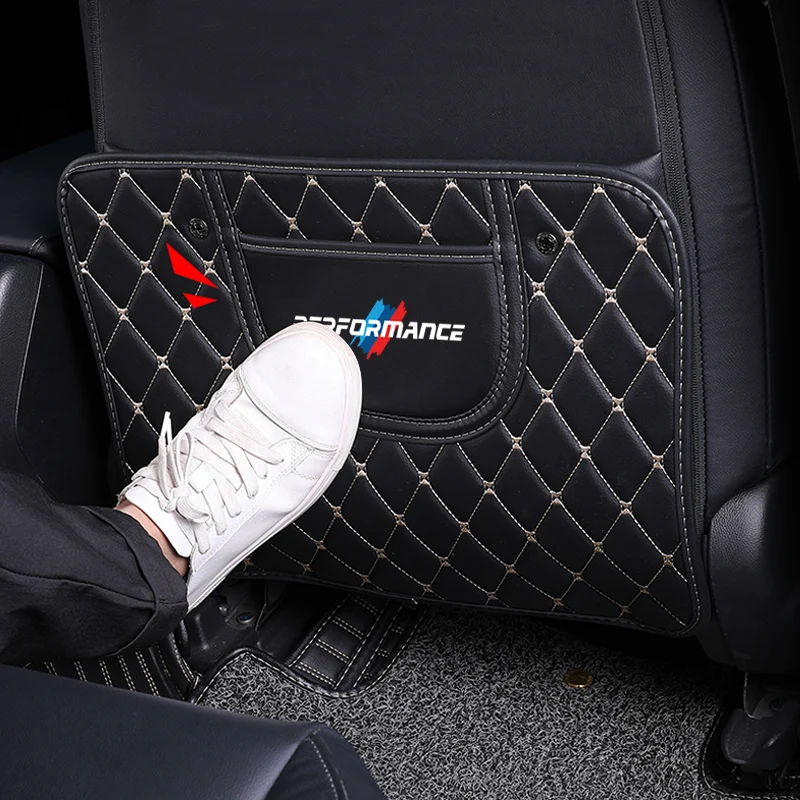 

1Pcs Car Seat Backrest Protection Anti-kick Mat For B-MW Performance E36 X1 X2 X3 X4 X5 X6 X7 E46 E90 E60 F10 F30 E39 E36 F20