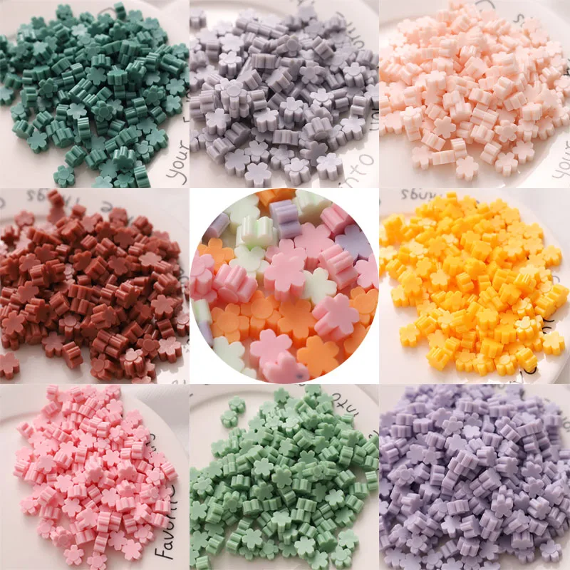 

500g/bag of Cherry Blossom Wax Grain Morandi Mixed Color Fire Paint Wax Set Wedding Invitation Stamp Envelope Flower Starry Sky