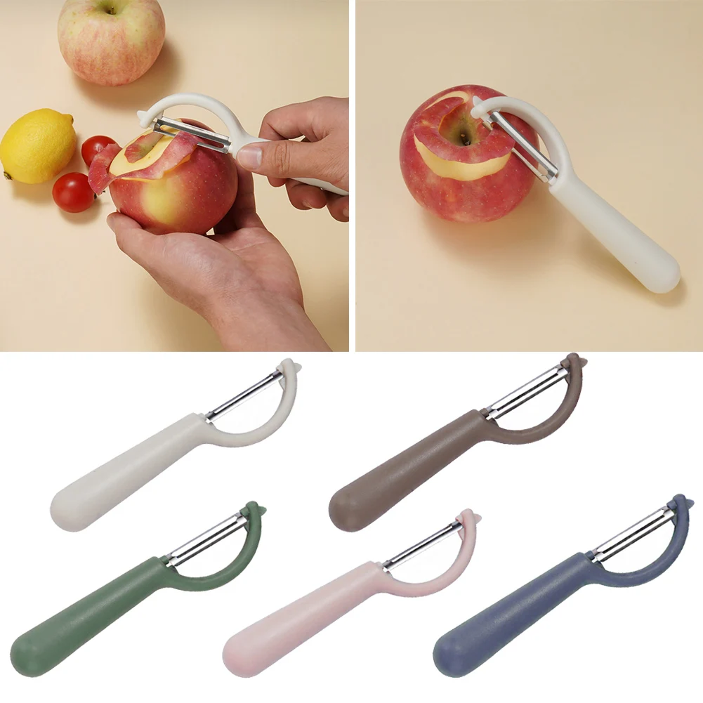 

1 Pcs Carrot Potato Fruit Shred Grater Vegetable Slicer Peeler Knife Stainless Steel Peeler Zester Razor Sharp Cutter 2022 New