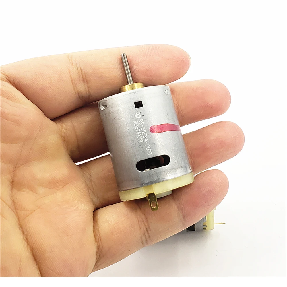 Mabuchi RS385 мини-двигатель постоянного тока, 6 в, 12 В, 24 В, 20000 об./мин.