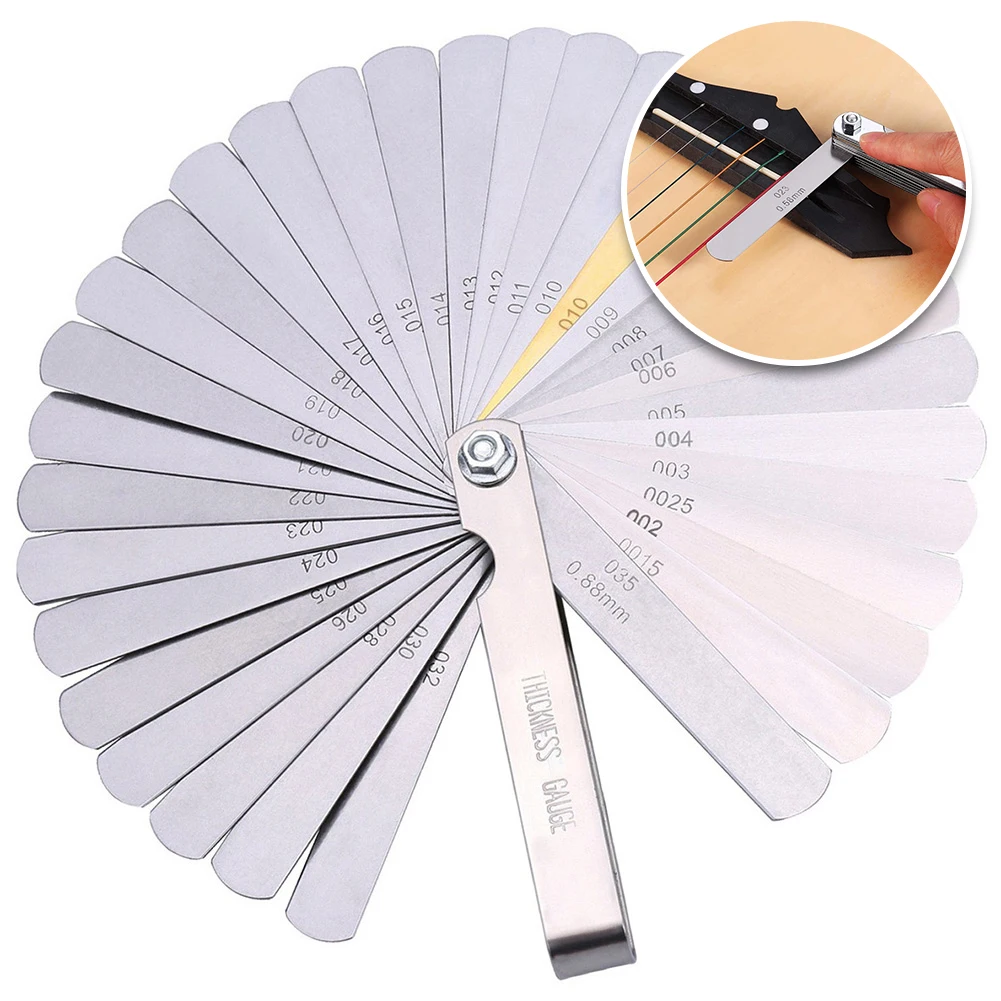 

High Quality Feeler Gauge 32 Blade For Designers Manganese Steel Mechanics