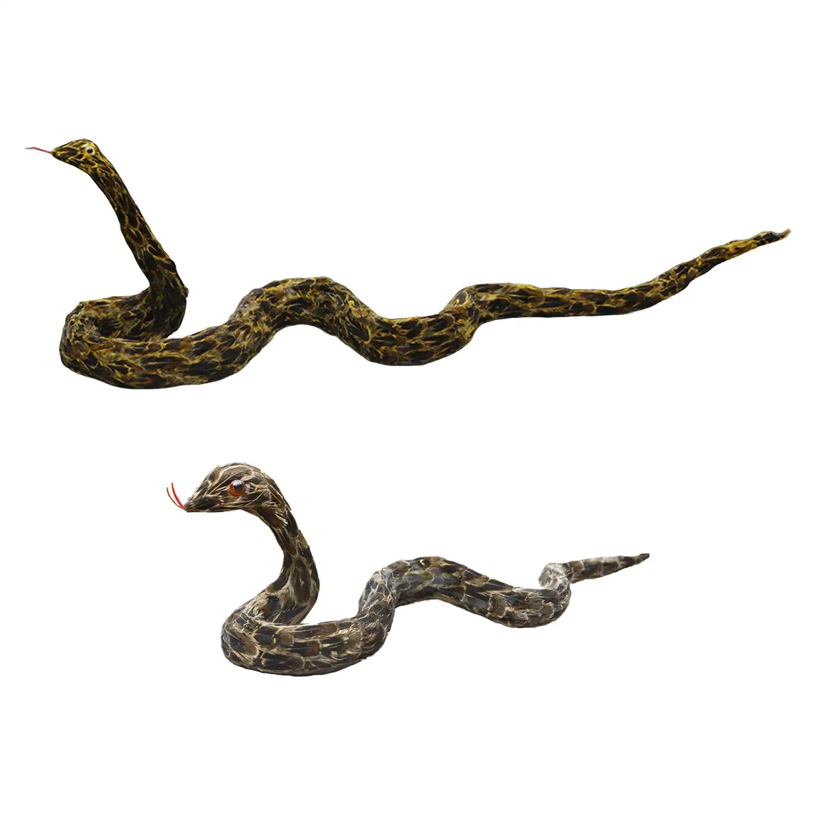 

High Simulation Snake Model Toy Party Scary Creepy Snake Toy Tabletop Decors