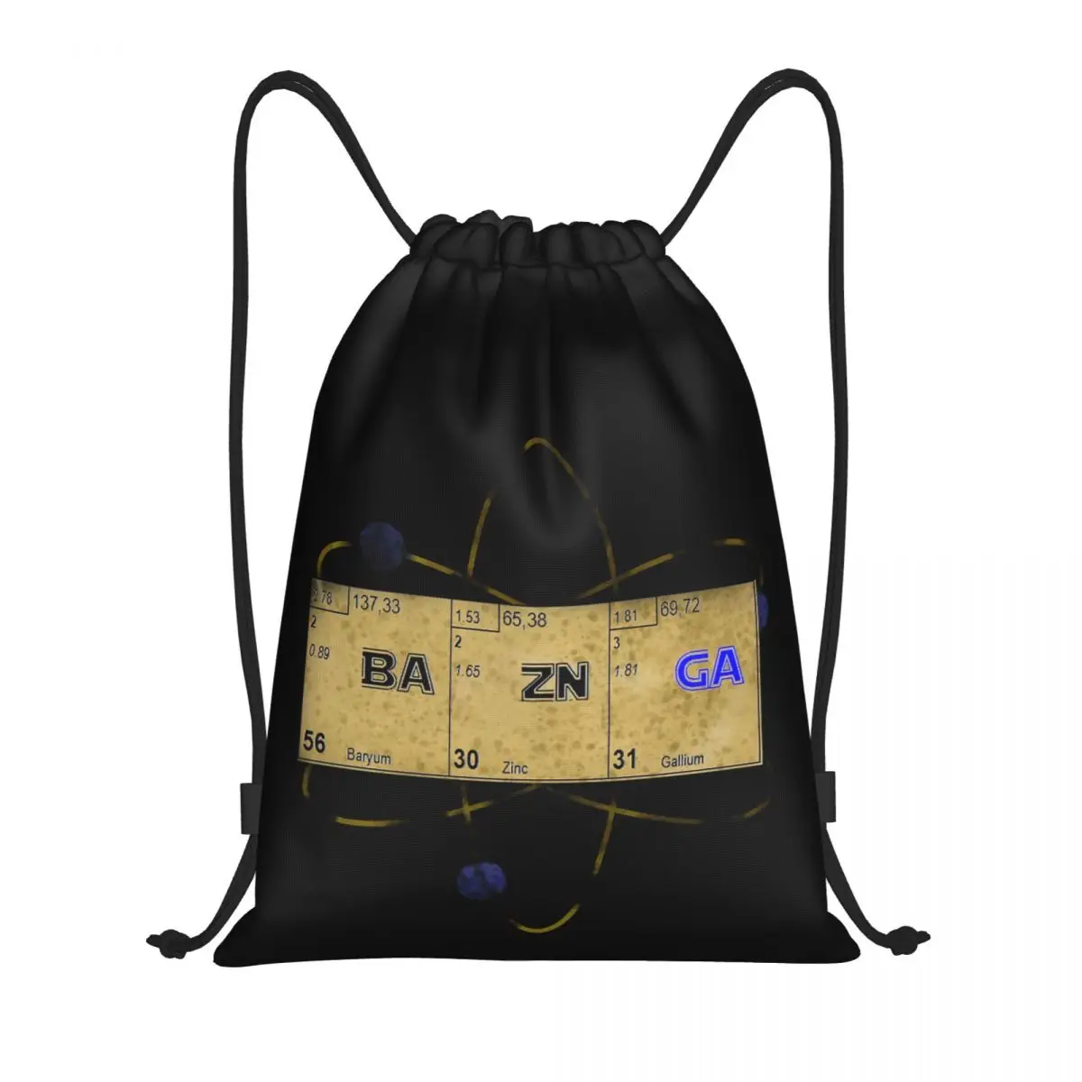 

Drawstring Bags Gym Bag Bazinga Chemistry 3 Lasting Summer camps Novelty Backpack Blanket roll ins style Large capacity Humor