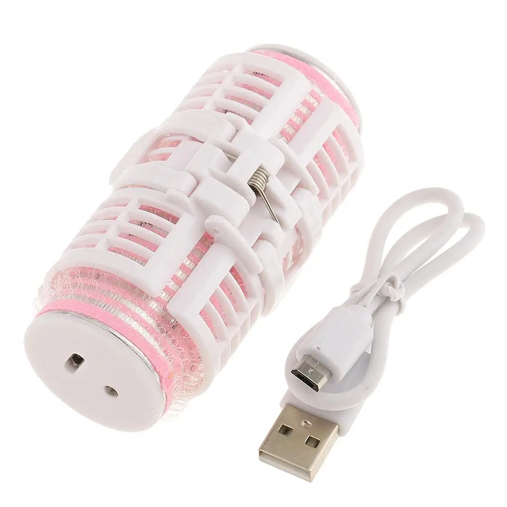 Новые бигуди с подогревом волос USB перезаряжаемый инструмент для укладки своими