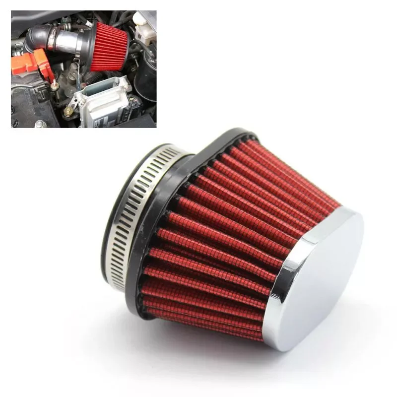

51/55/60mm Universal Motorcycle Air Filter Motor Car Motorbike Air Intake Modified Accessories Minibike Auto Mushroom Head Filte