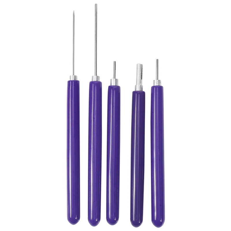 

5 In 1 Quilling Tools, 5Pcs Different Size Quilling Slotted Tools Paper Quilling Kits Handmade Rolling Curling Quilling Pen For